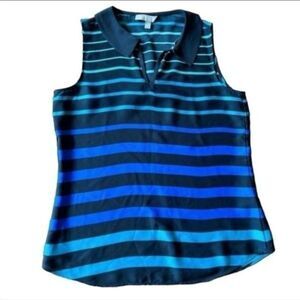 Banana Republic Sleeveless Striped Top